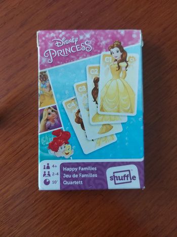 Jeu de carte familles  Disney Princess
