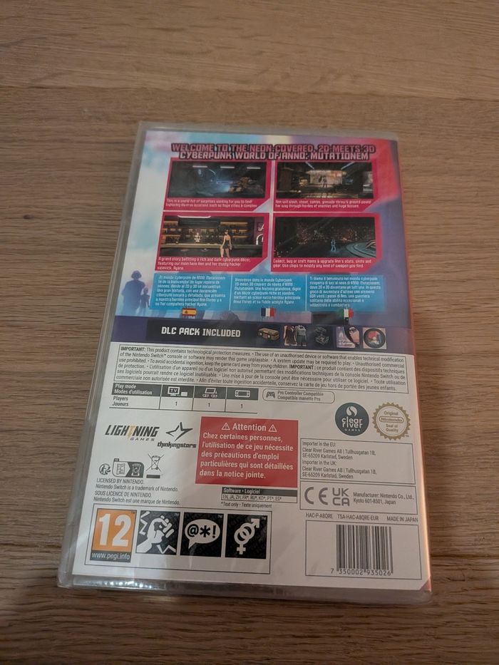 Anno mutationnem switch neuf sous blister - photo numéro 2