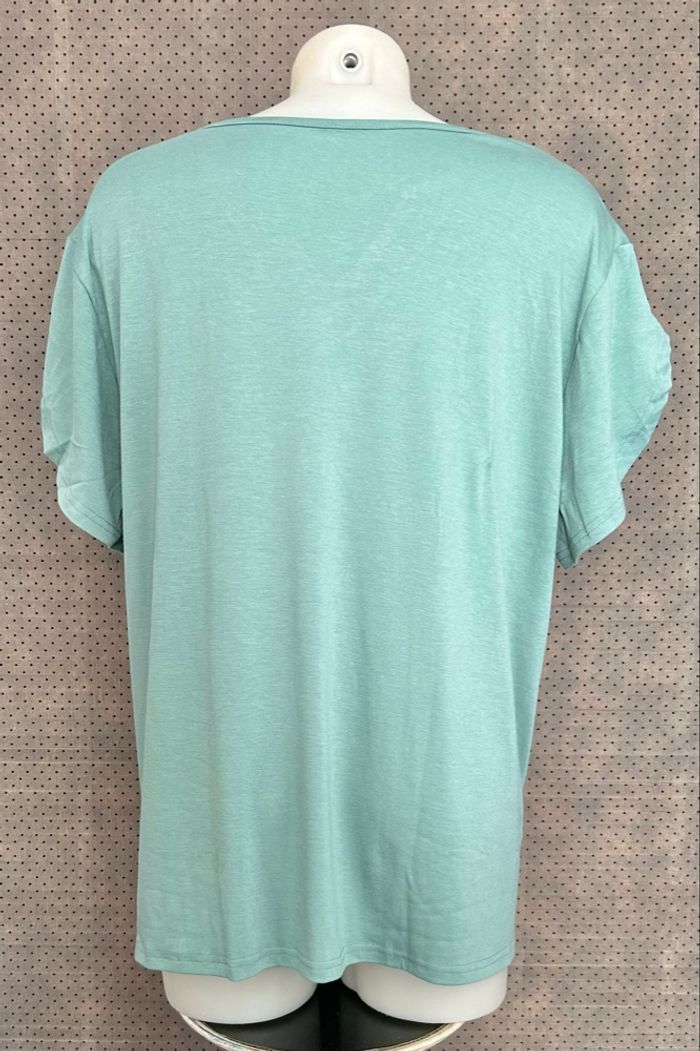 T-shirt à manches courtes avec œillet S - photo numéro 2