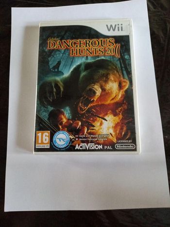 cabela's dangerous hunts 2011 Nintendo wii