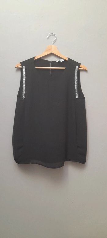 Top débardeur avec détail sequins