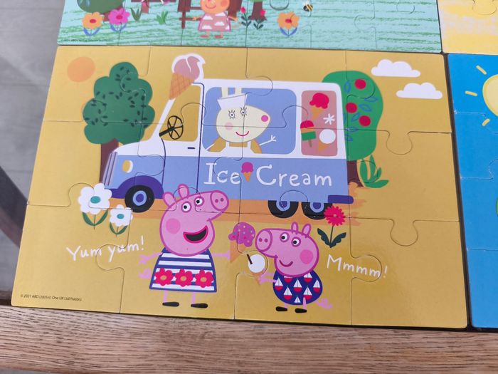 4 puzzles peppa pig - photo numéro 4