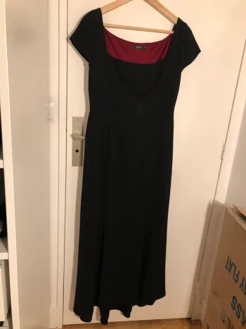 Robe cocktail, texture soie