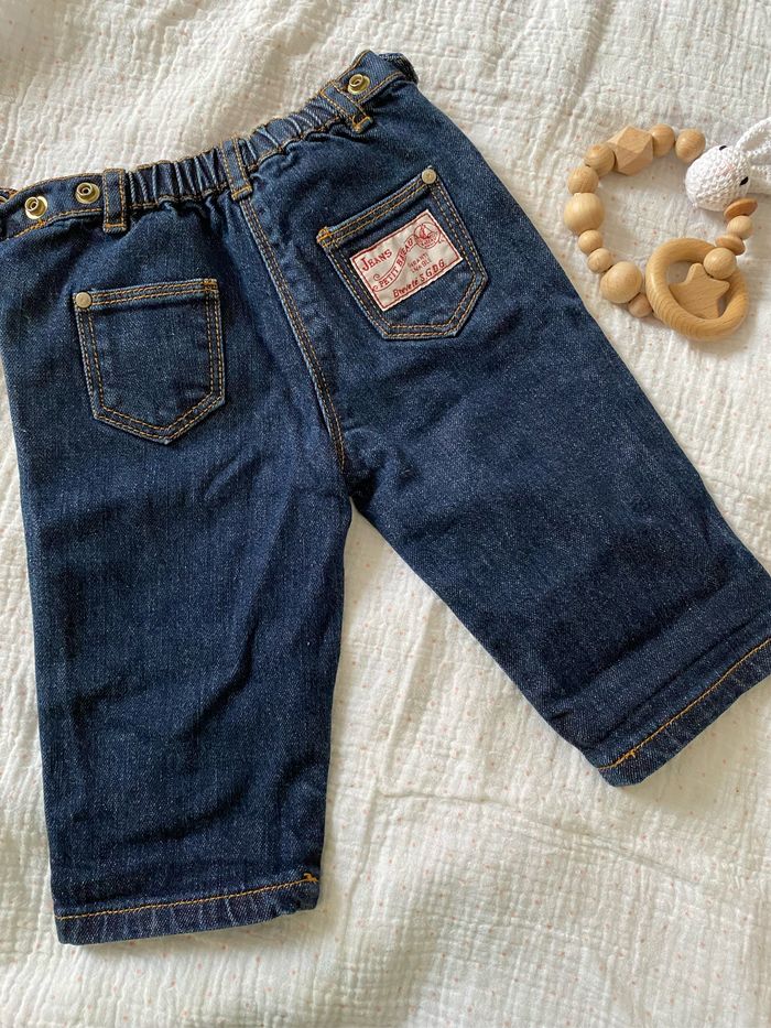 Pantalon Petit Bateau 6 mois - photo numéro 4