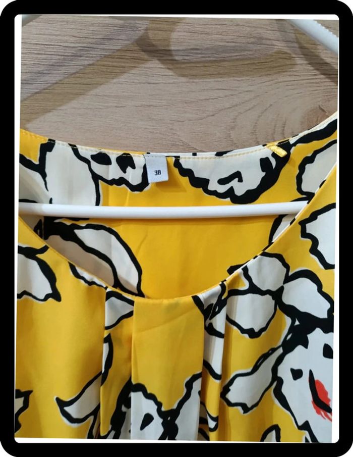 Top jaune - photo numéro 2