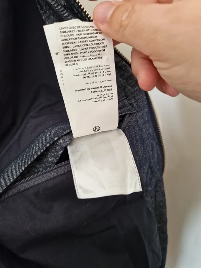 Veste devred bleu taille s - photo numéro 8