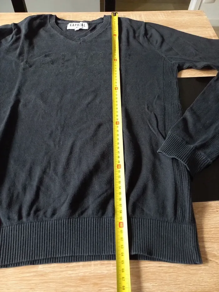 Pull homme noir Kaporal S - photo numéro 9