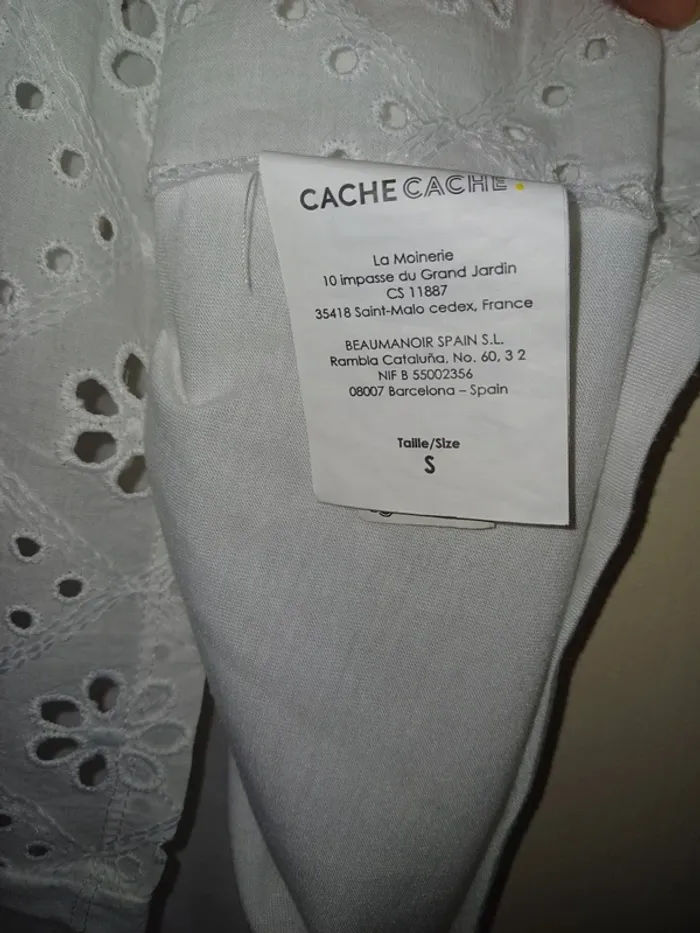 T-shirt Cache Cache - photo numéro 4
