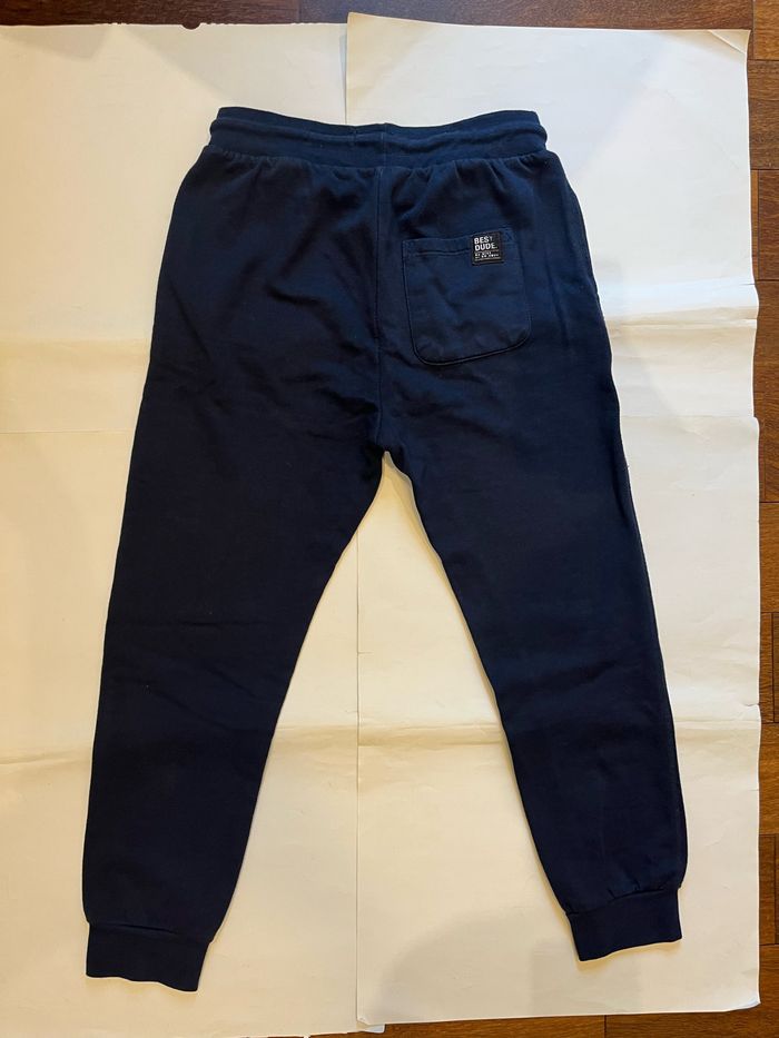 jogging bleu marine lefties 13-14 ans - photo numéro 3