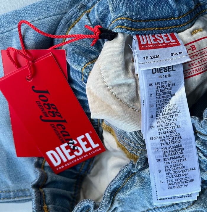 Diesel Joggjeans enfant 18-24m D-MARCIE-B - photo numéro 5