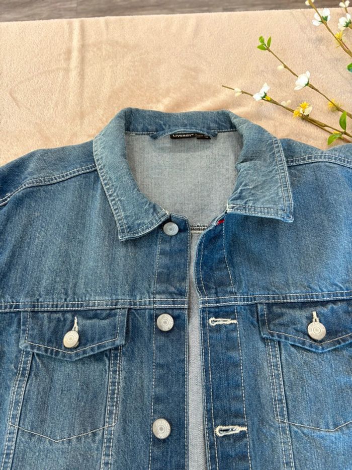 Veste en jean homme 48 M - photo numéro 4