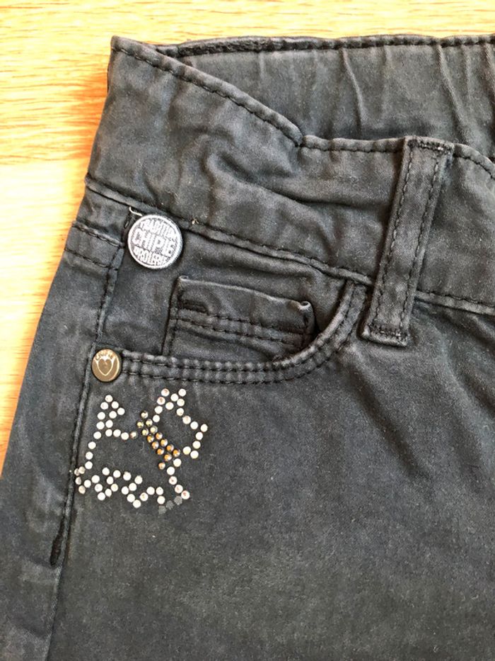 Pantalon bleu foncé Chipie 6 ans - photo numéro 2