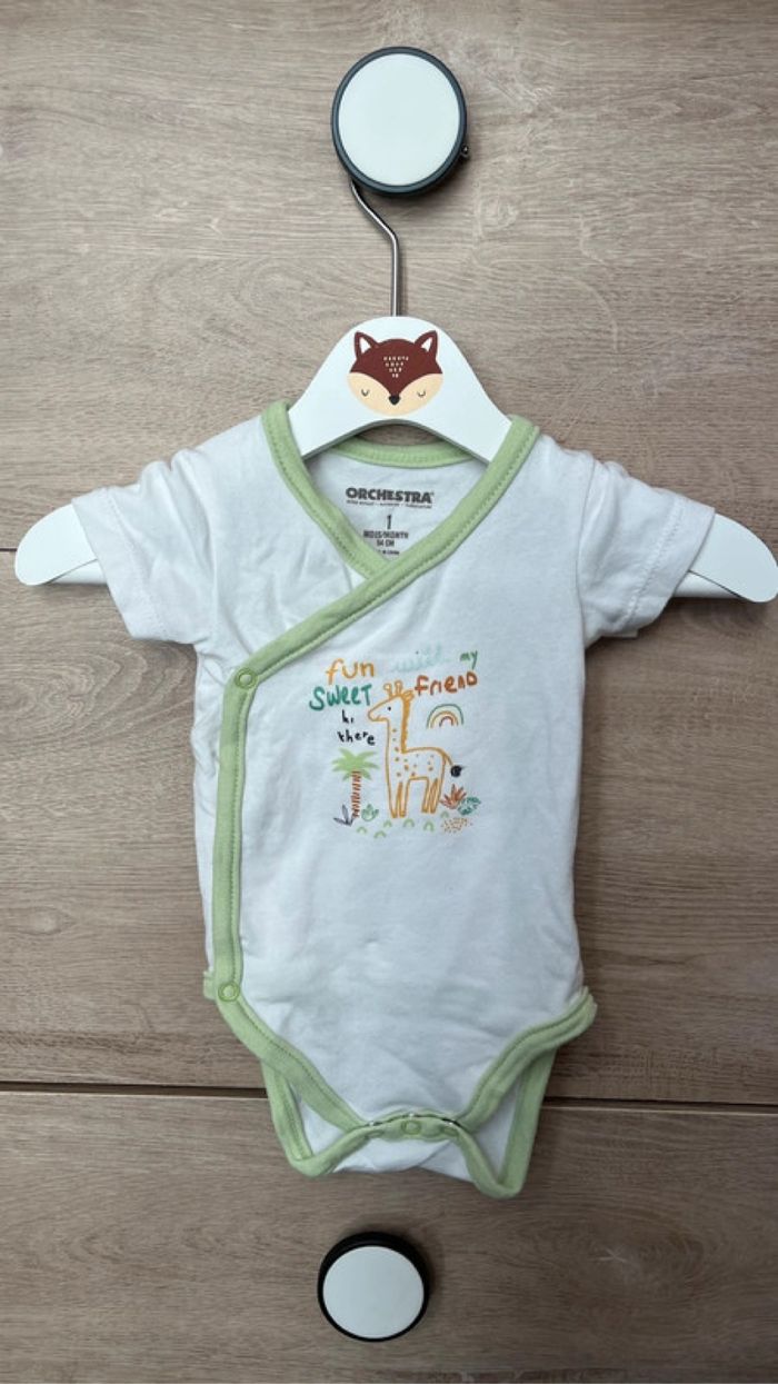 Lot de 5 bodies Orchestra - Jungle – Taille 1 mois - photo numéro 8