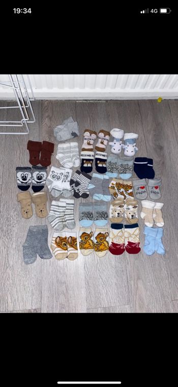Chaussettes lot pour bébé
