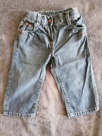 Jeans fille taille 12 mois