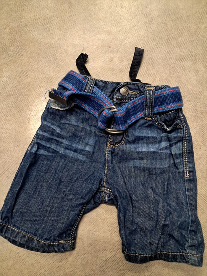 short jean garcon 3 ans tape à l'oeil