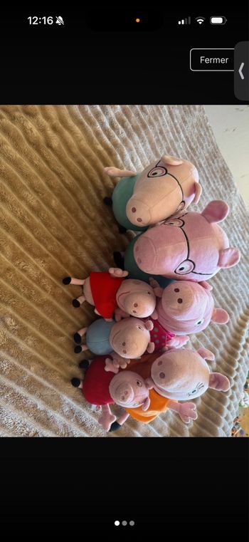 Peluche peppa pig 