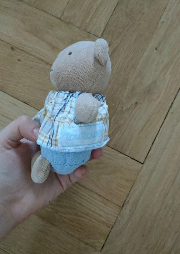Doudou petit ours marque Nounours - photo numéro 3