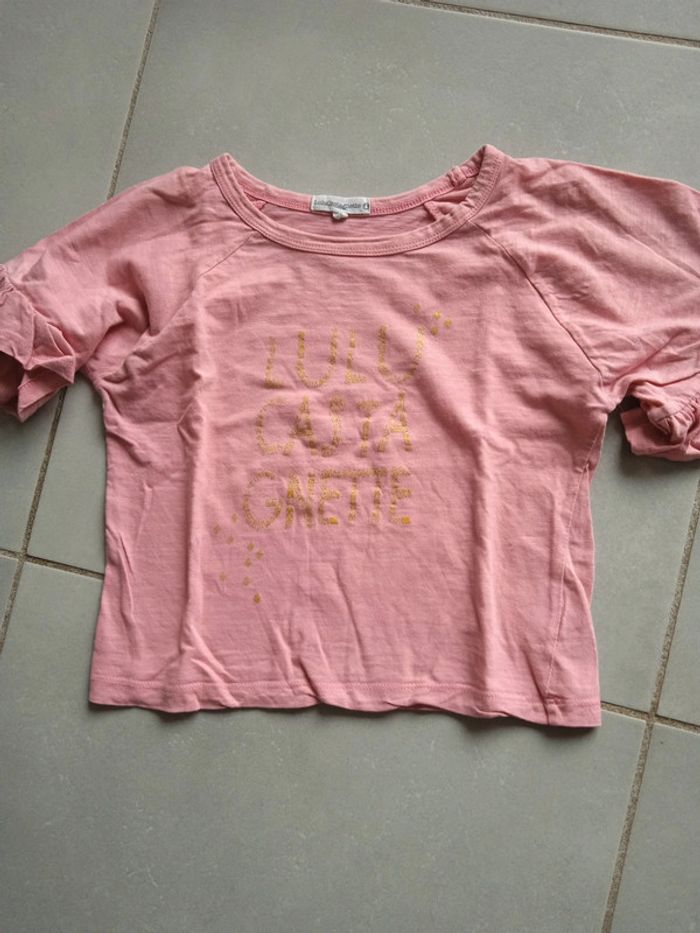 T-shirt Lulu castagnette 8 ans