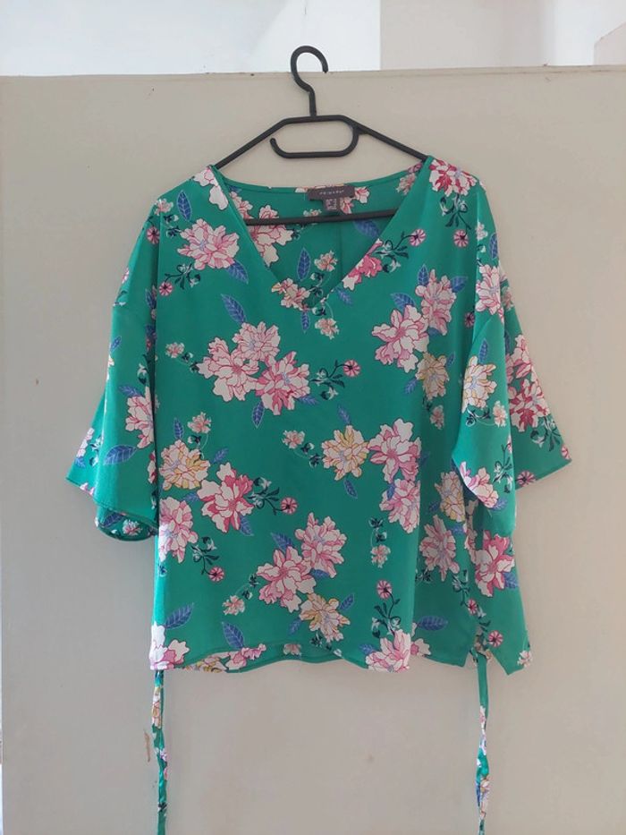 Blouse fleurie