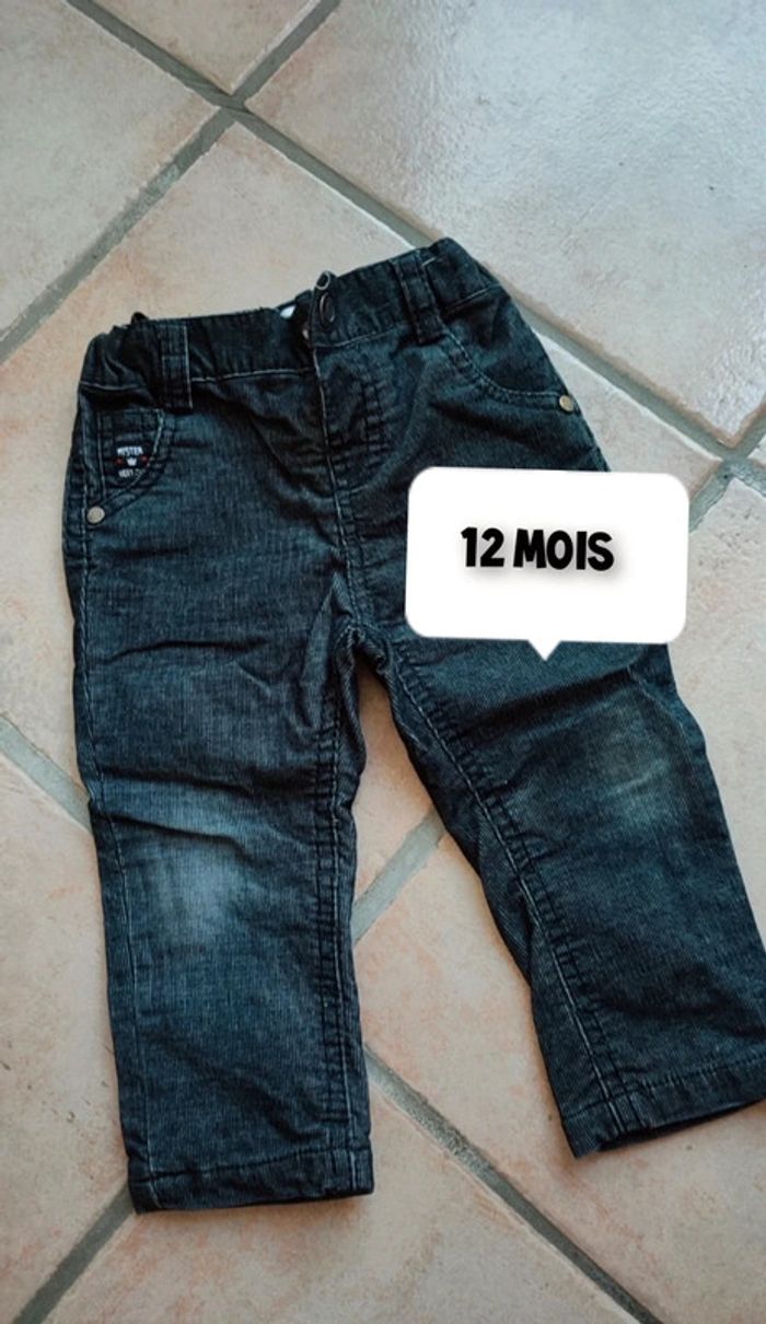 Pantalon noir Gemo
