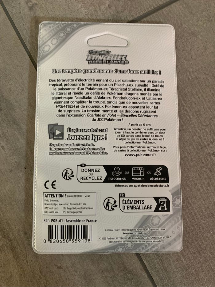 Pokémon Blister EV08 Latias [ VF / NEUF ] - photo numéro 2
