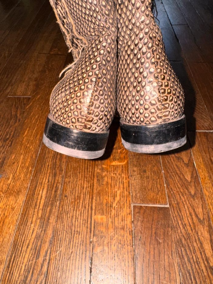 Boots en Cuir Barbara bui Taille 37 Valeur 650 euros - photo numéro 12