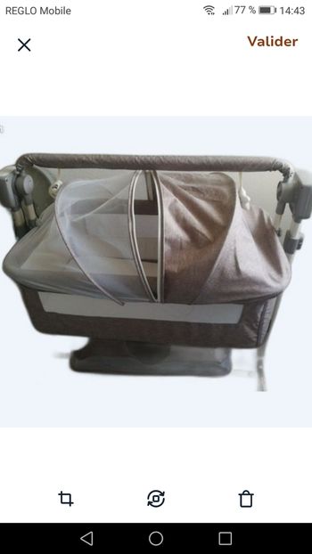 Cododo bebe neuf avec balancelle et mélodie 