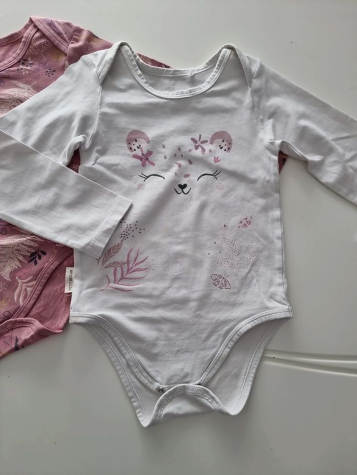 Lot 2 bodies Petit Béguin 36 mois - photo numéro 3