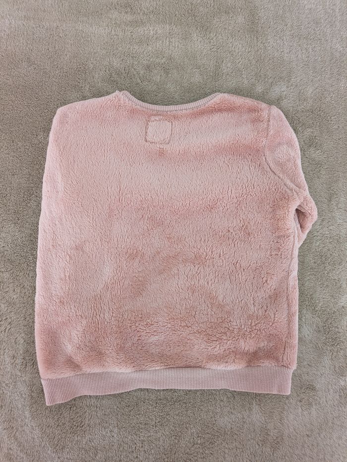 Gros Pull/Sweat Peluche Rose Bébé C&A - photo numéro 3