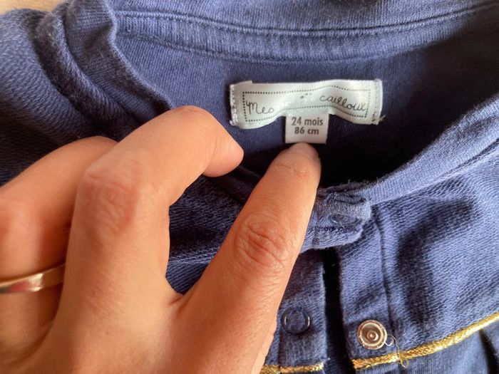 Veste étoiles mes petits cailloux 24 mois - photo numéro 3