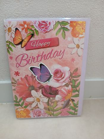 Carte d’anniversaire 