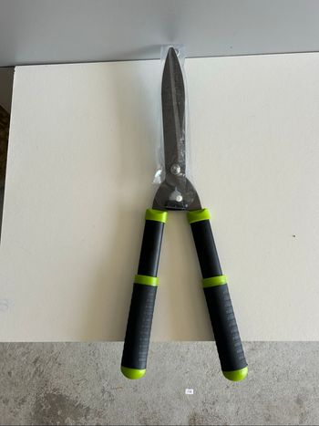 Cisaille à haie 52cm poignée noire/verte