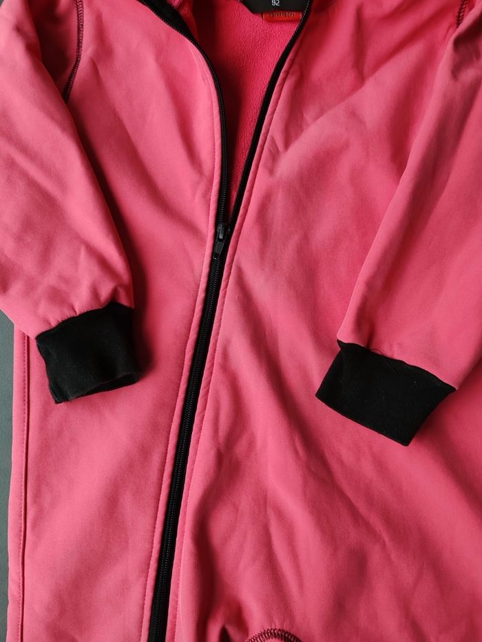 Combinaison de pluie ielm rose clair 2A - photo numéro 4