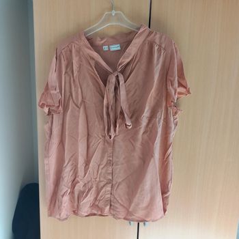 Chemisier terracotta