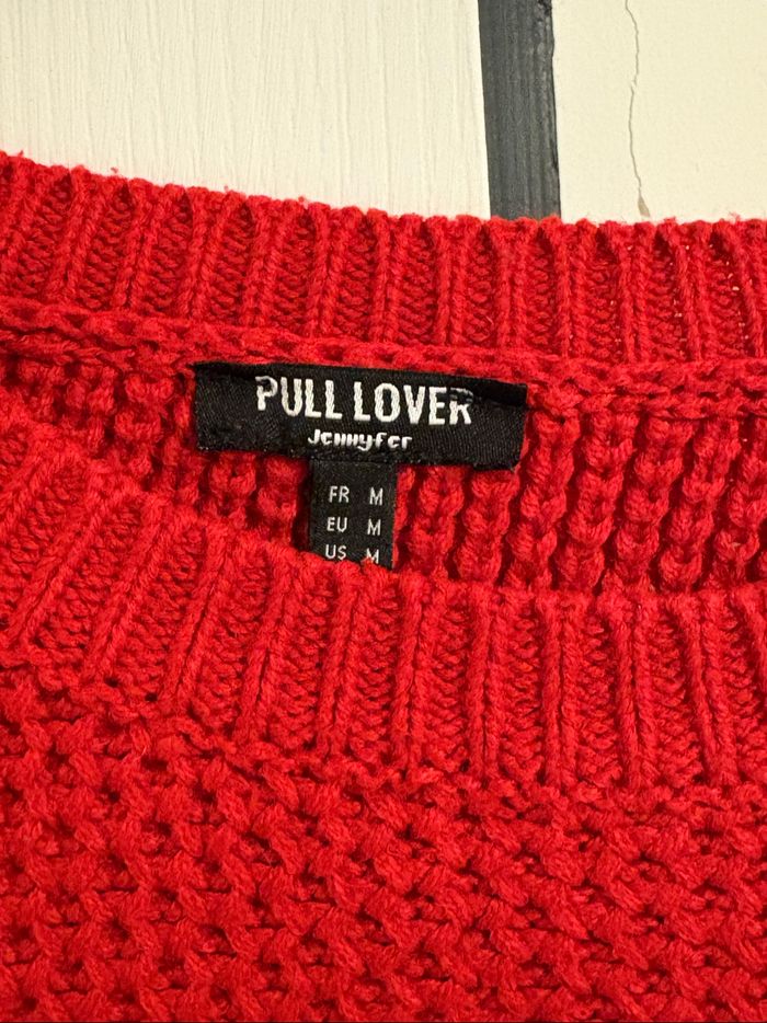 Pull rouge - photo numéro 4