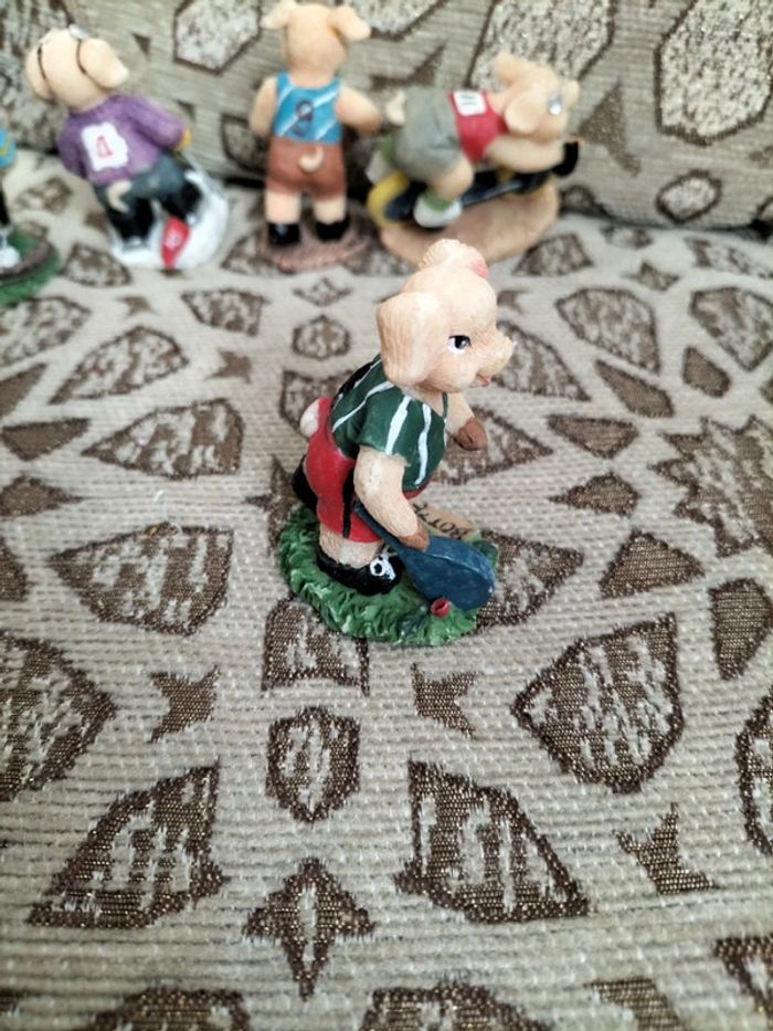 Figurine Sports cochon série Boizet (unité) - photo numéro 12