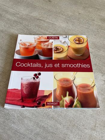 Livre de recette jus et smoothies