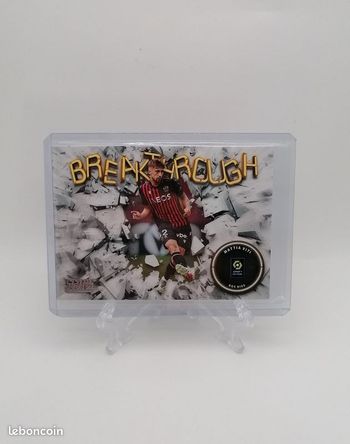 Carte Panini score Ligue 1 2022-23 BREAKTROUGH Mattia Viti n°20.