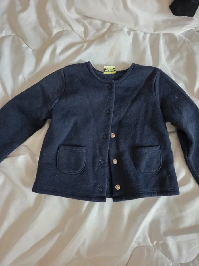 Gilet fille 2 ans