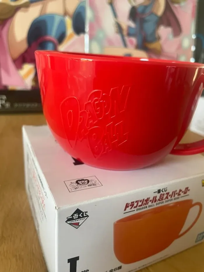 Dragon Ball Super: Super Hero – Mug plastique rouge Logo Super Hero Ichiban Kuji (Prize I) - photo numéro 2