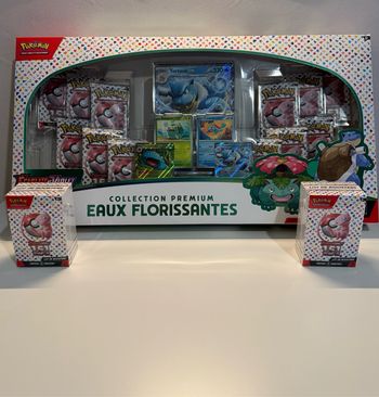 Pack 151 Pokémon : 1 coffret eaux florissantes 151 et 2 bundle 151