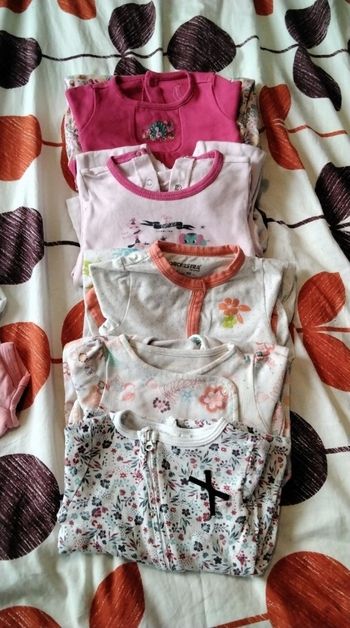 Pyjamas fille 3 mois mi saison