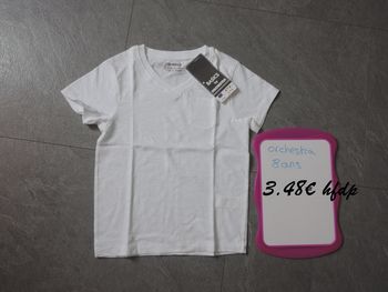 tee shirt orchestra taille 8 ans