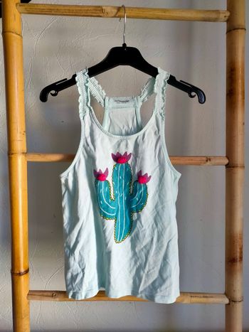 Débardeur Cactus Vertbaudet taille 8 ans