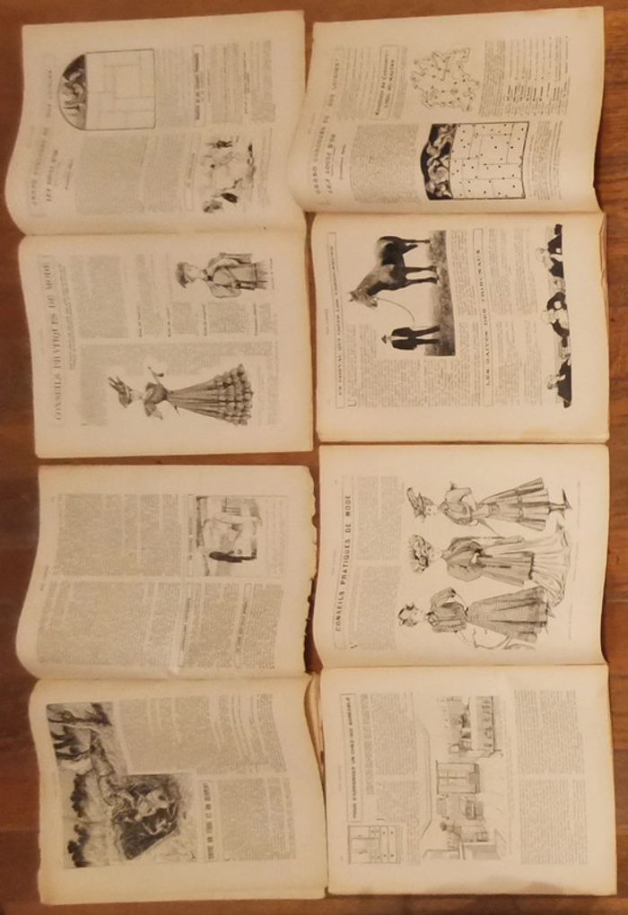 Lot de 4 anciens journaux Nos loisirs 1906 vintage - photo numéro 11