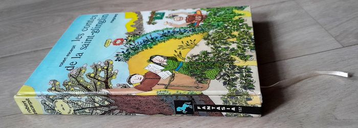 Robert escarpit - les contes de la saint-glinglin collection fantasia cheval bleu 8 à 12 ans - photo numéro 2