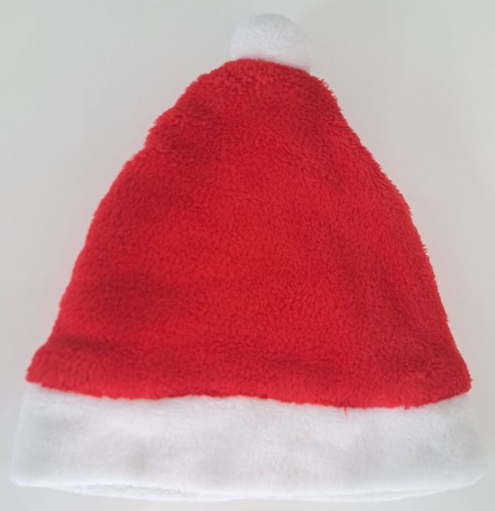 Pyjama velours Noël fille avec bonnet 36 mois TBE - photo numéro 8