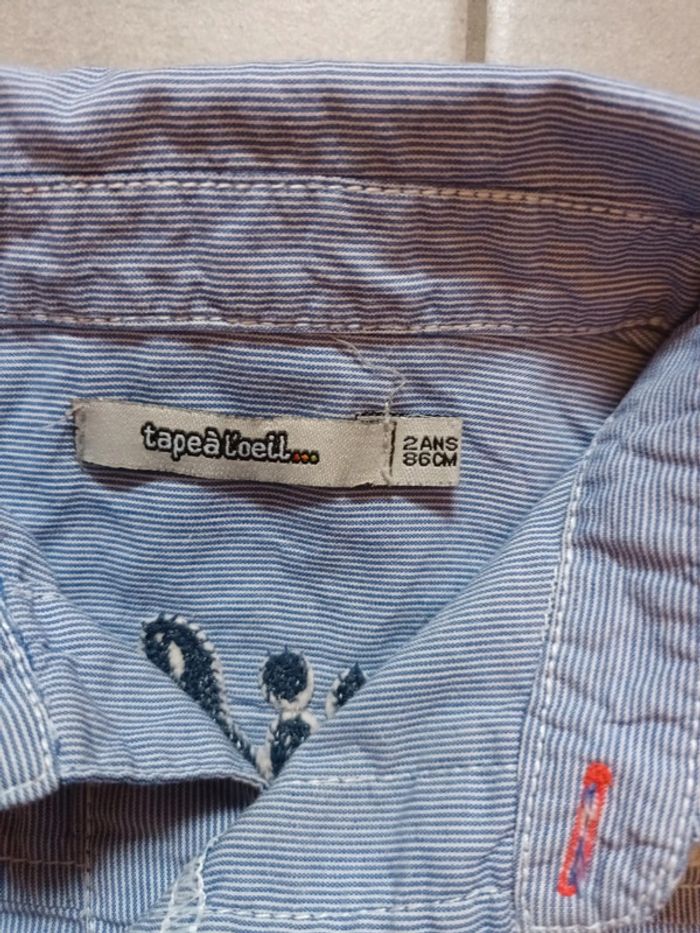 Jolie chemise 2 ans - photo numéro 2