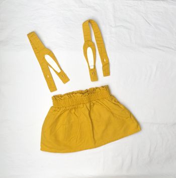 Jupe + bretelles ou robe Kiabi 6 mois